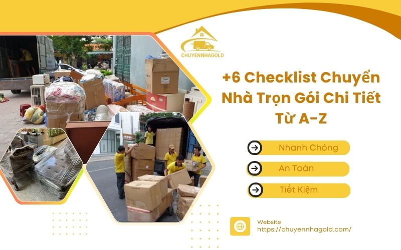 checklist chuyển nhà trọn gói