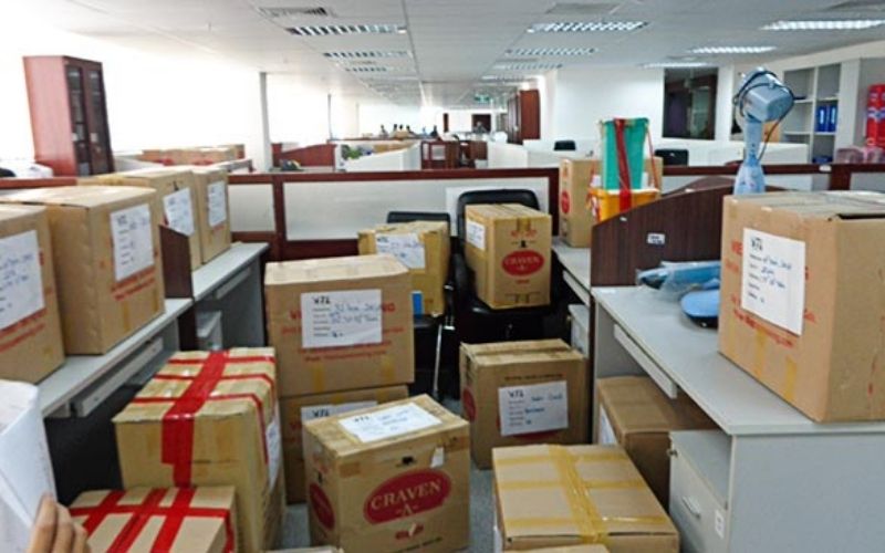 Chuyển văn phòng thiết bị nặng