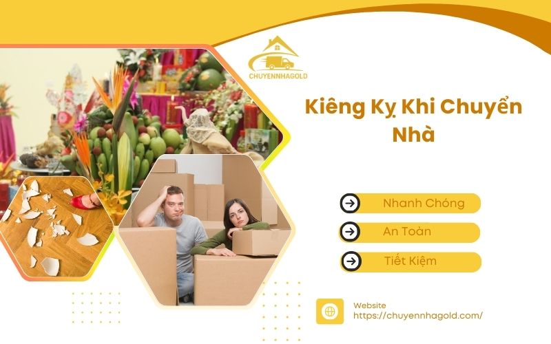 Kiêng kỵ khi chuyển nhà