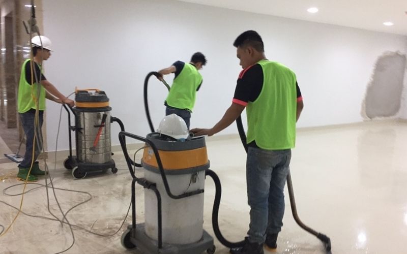 Vệ sinh nhà sau chuyển nhà