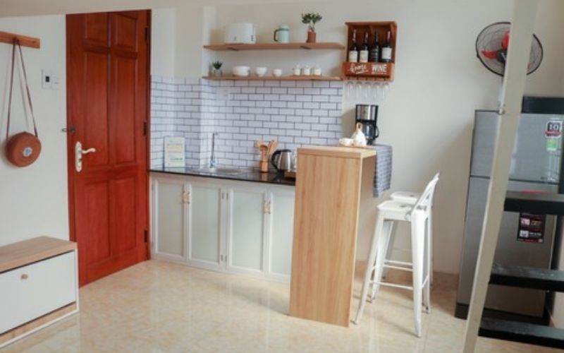 Decor bếp nhà trọ