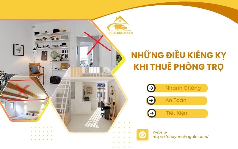 Những điều kiêng kỵ khi thuê phòng trọ