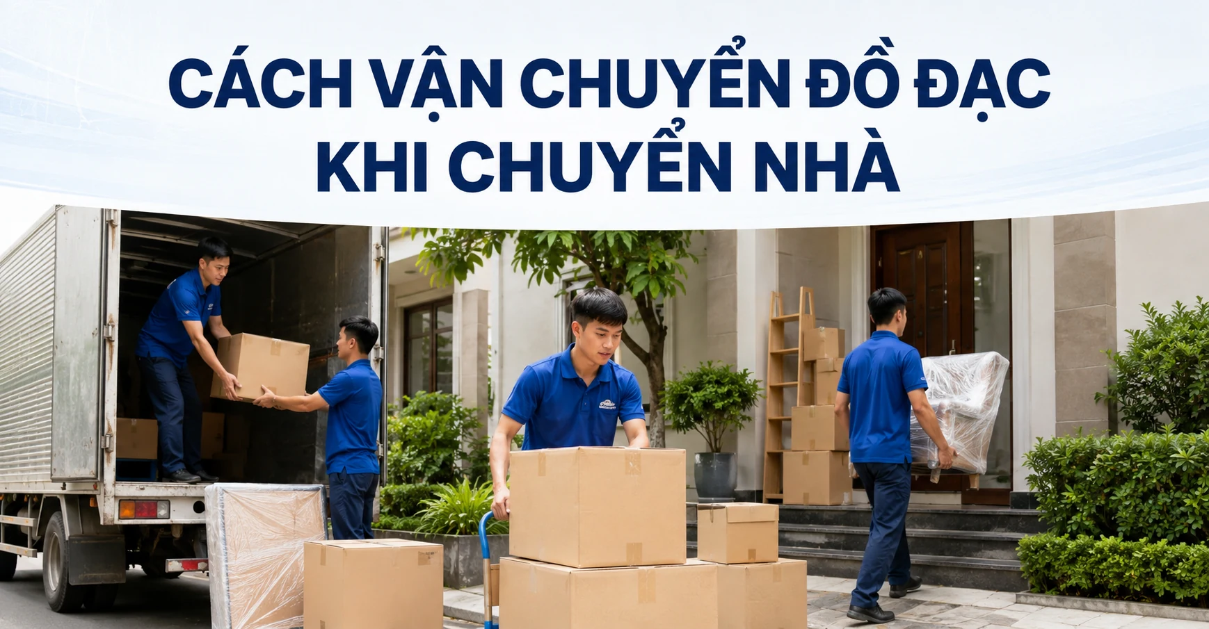 Cách vận chuyển đồ đạc khi chuyển nhà an toàn, gọn gàng, hạn chế hư hỏng và tiết kiệm chi phí.
