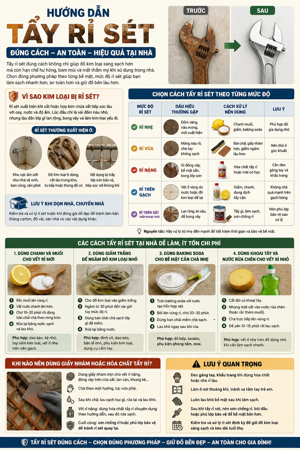 tẩy rỉ sét